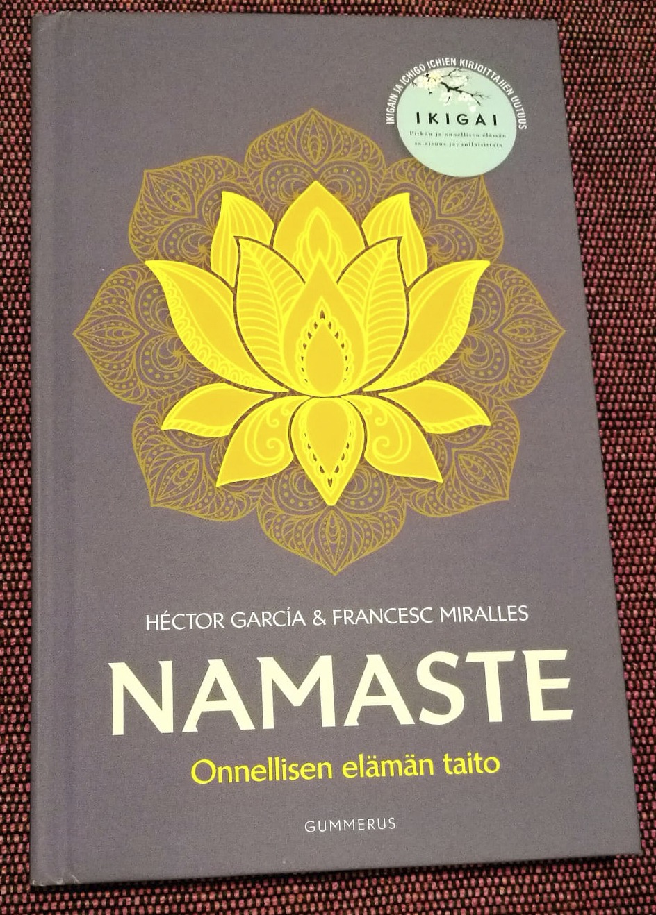 Namaste, Onnellisen elämän taito, kirjan arvio