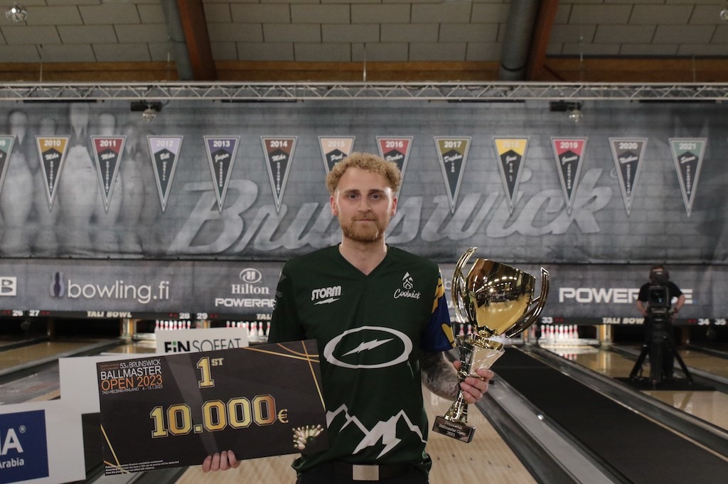 Jesper Svensson on Ballmaster Open- voittaja 2023 – Santtu Tahvanainen paras suomalainen